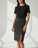 Jupe Pailletée New Look Noir & Argent - L'Arme Glamour de Vos Soirées !