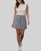 Jupe damier Jennyfer – taille M/41 – seconde main femme