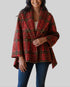 Manteau en laine de Carole richard multicolore – taille M/S – seconde main femme