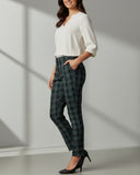 Pantalon carreaux Cache cache