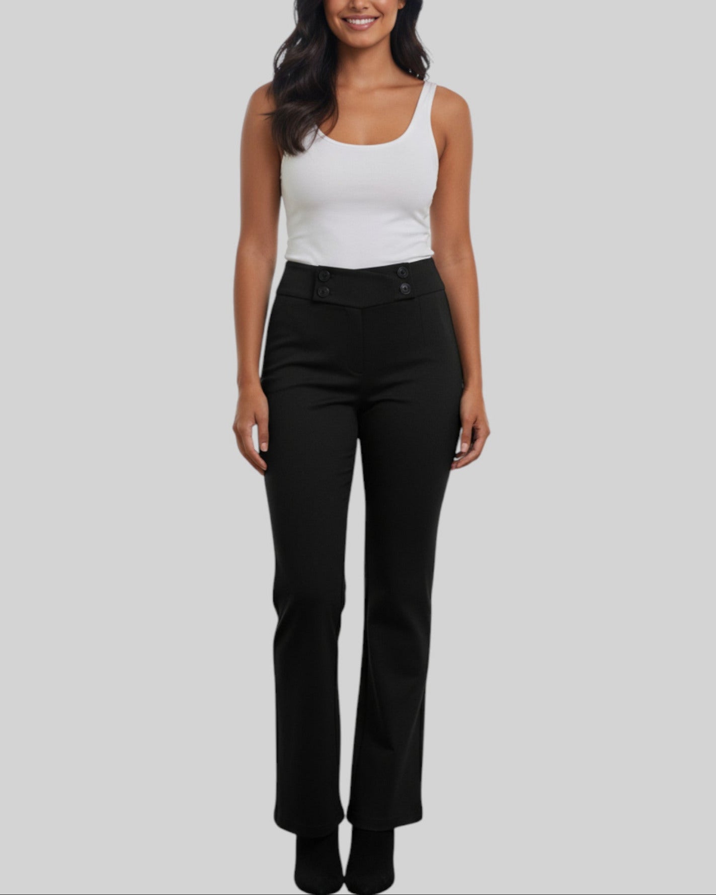 Pantalon noir classe Camaieu