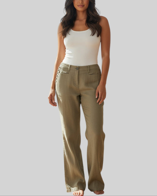 Pantalon toile large marque Patrice Bréal