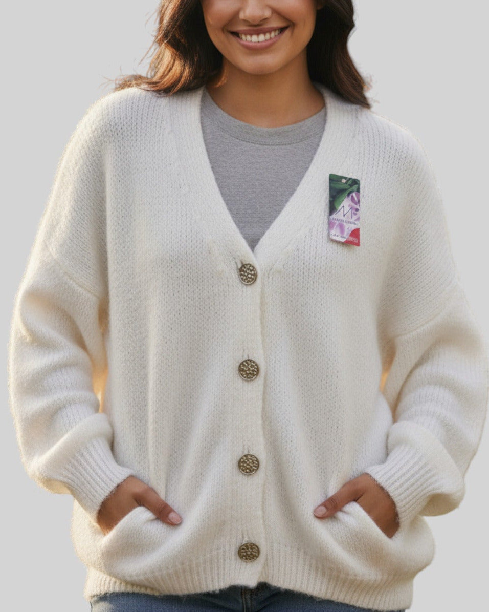 Pull boutonné Made in Italy