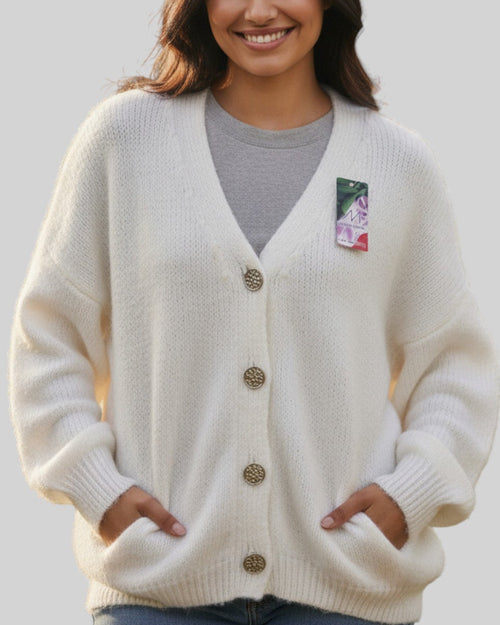 Pull boutonné Made in Italy