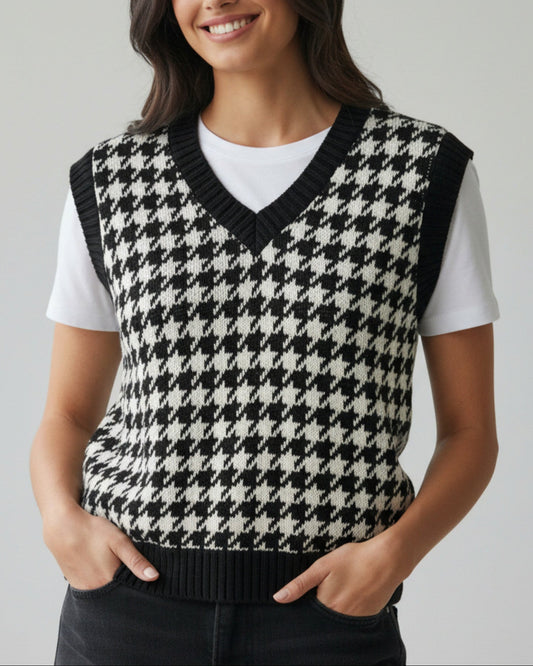 Pull col V marque Made in Italy