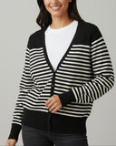 Pull Boutonné Camaïeu - Graphisme Chic