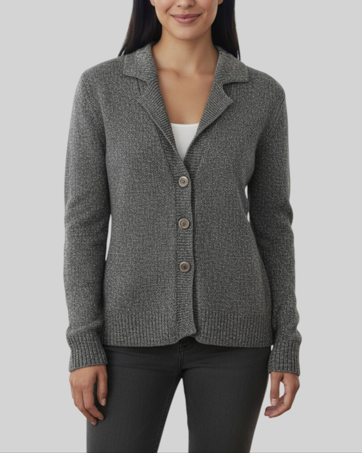 Pull gilet Burton bleu marine et noir – taille M – seconde main femme