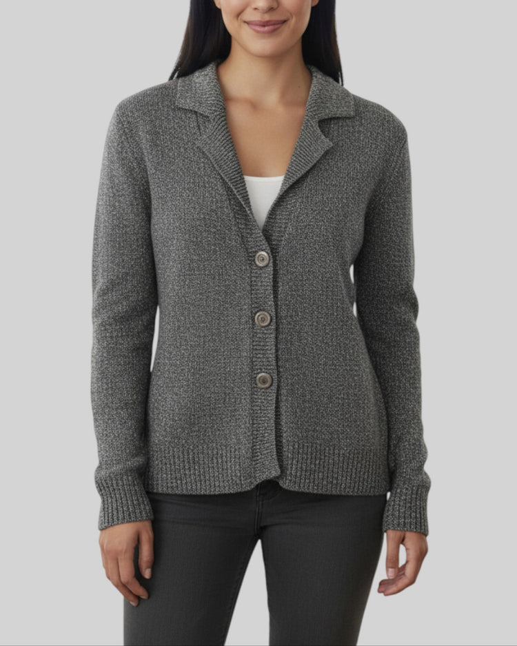 Pull gilet Burton bleu marine et noir – taille M – seconde main femme