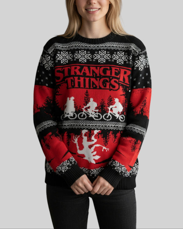 Pull style noël   Stranger Things