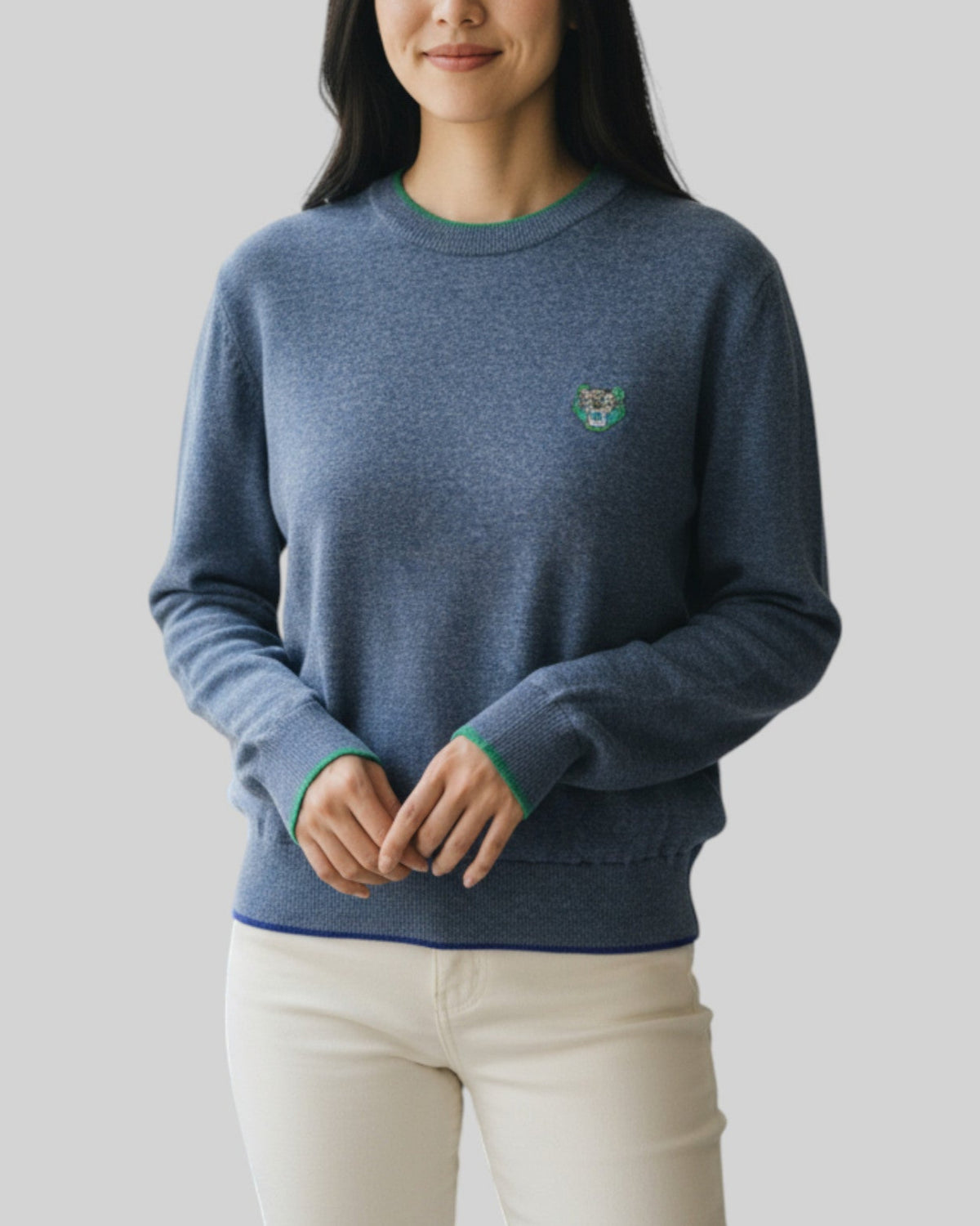 Pull urbain Kenzo bleue – taille M/S – seconde main femme
