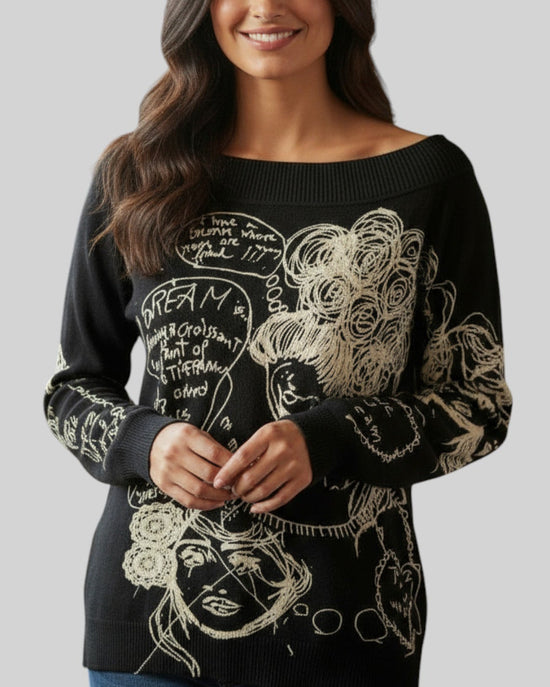 Pull vintage Désigual