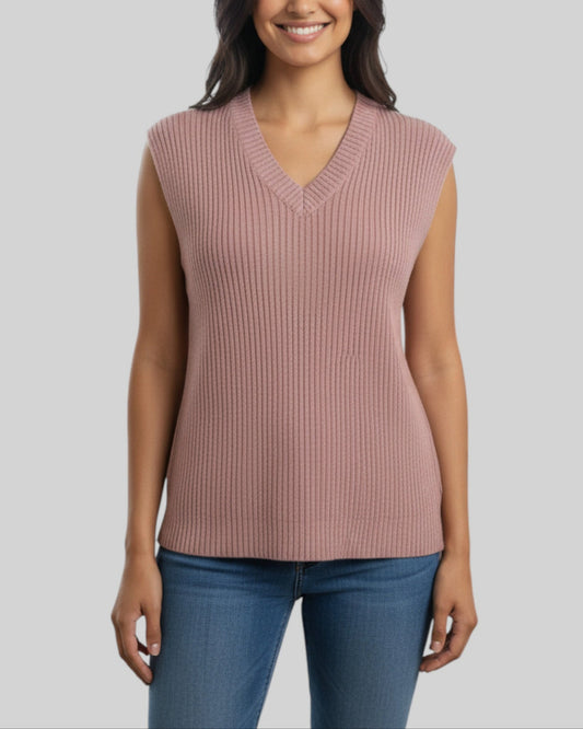 Pull col V marque Made in Italy