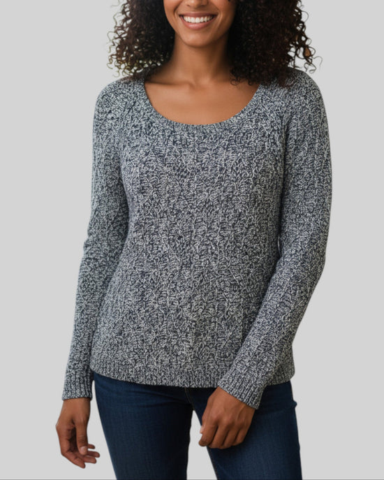 Pull Sandro bleu et noir – taille 36 – seconde main femme
