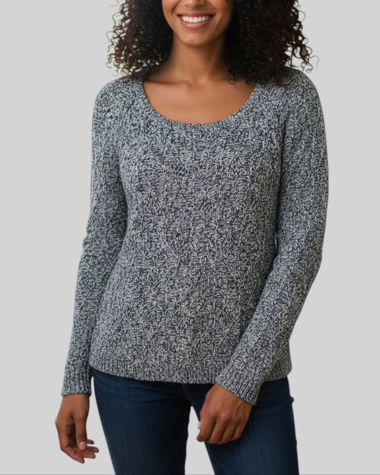 Pull Sandro bleu et noir – taille 36 – seconde main femme