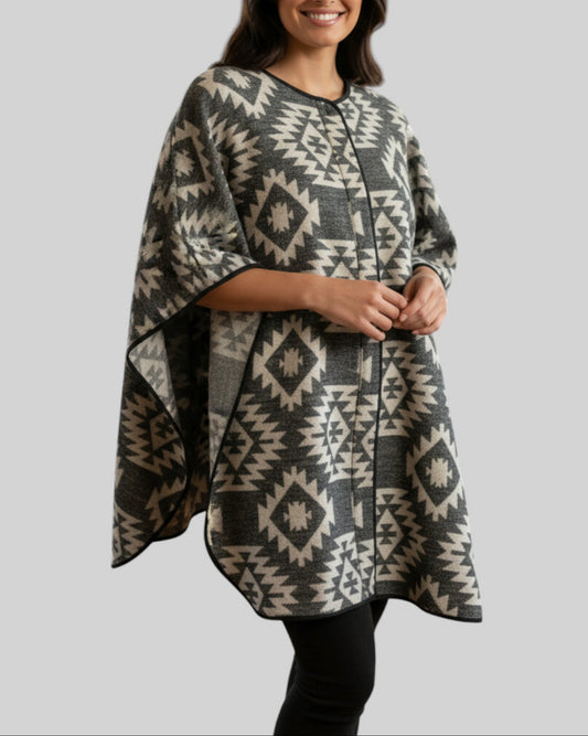 Cardigan poncho alpaga marque Vero Moda