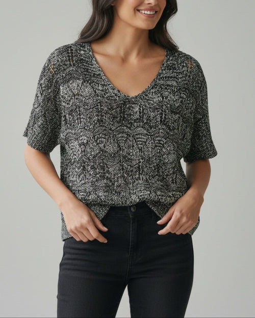 Pull Pailleté Jacqueline Riu XL - Le Chic Parisien qui Illumine