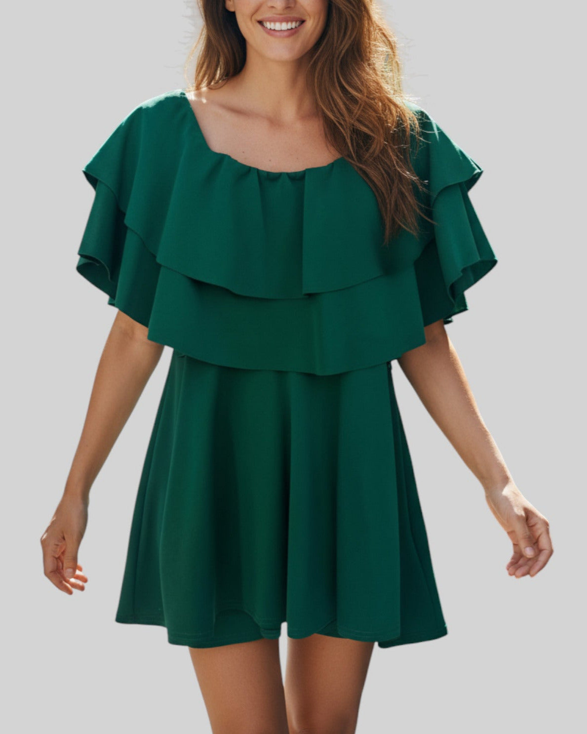 Robe épaule dénudé