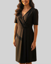 Robe légère IKKS noire – taille 40 – seconde main femme