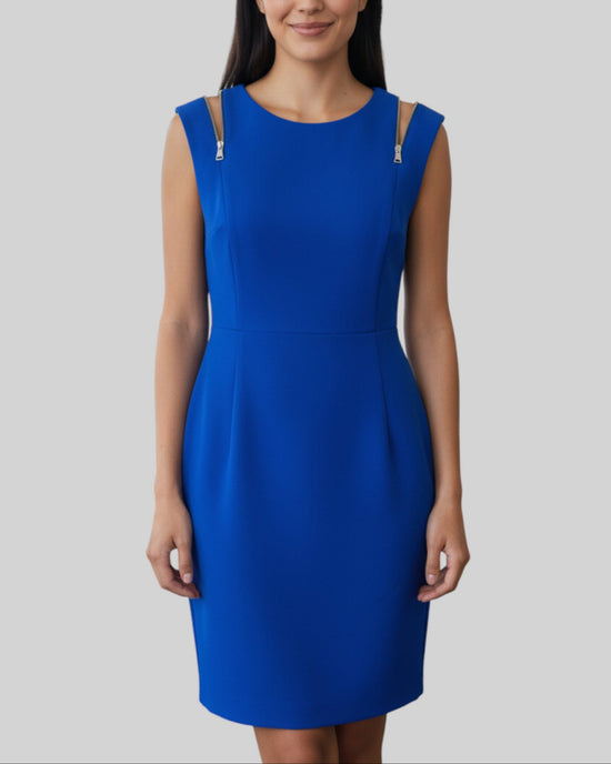 Robe Cop Copine bleu roi – taille S – seconde main femme