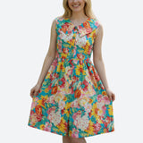 Robe fleurie vintage marque Burton