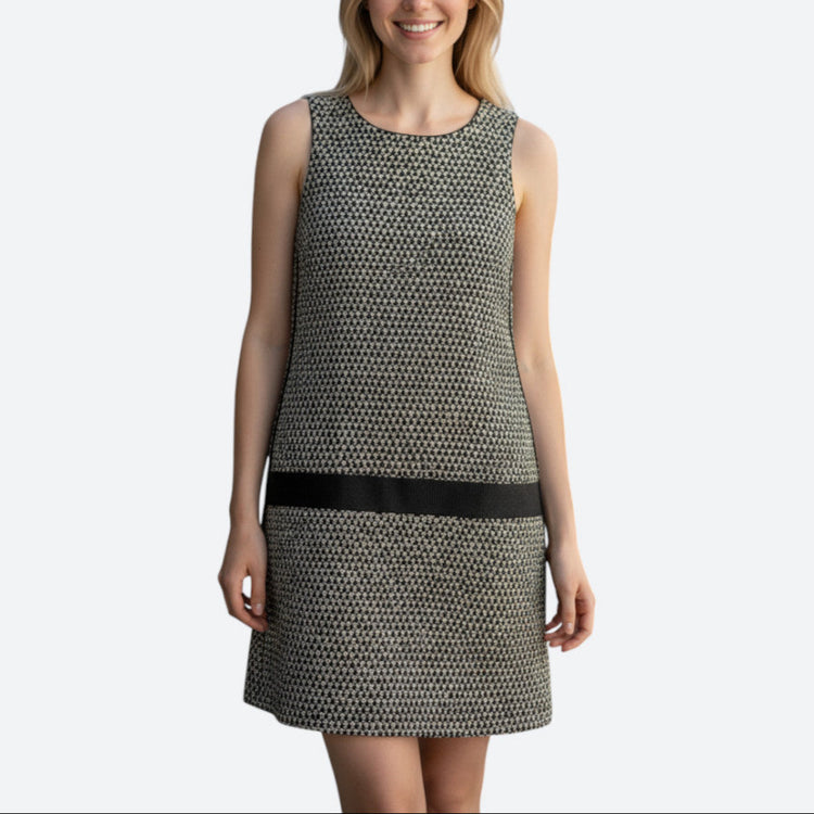 Robe Cop copine beige et noir – taille 36 – seconde main femme