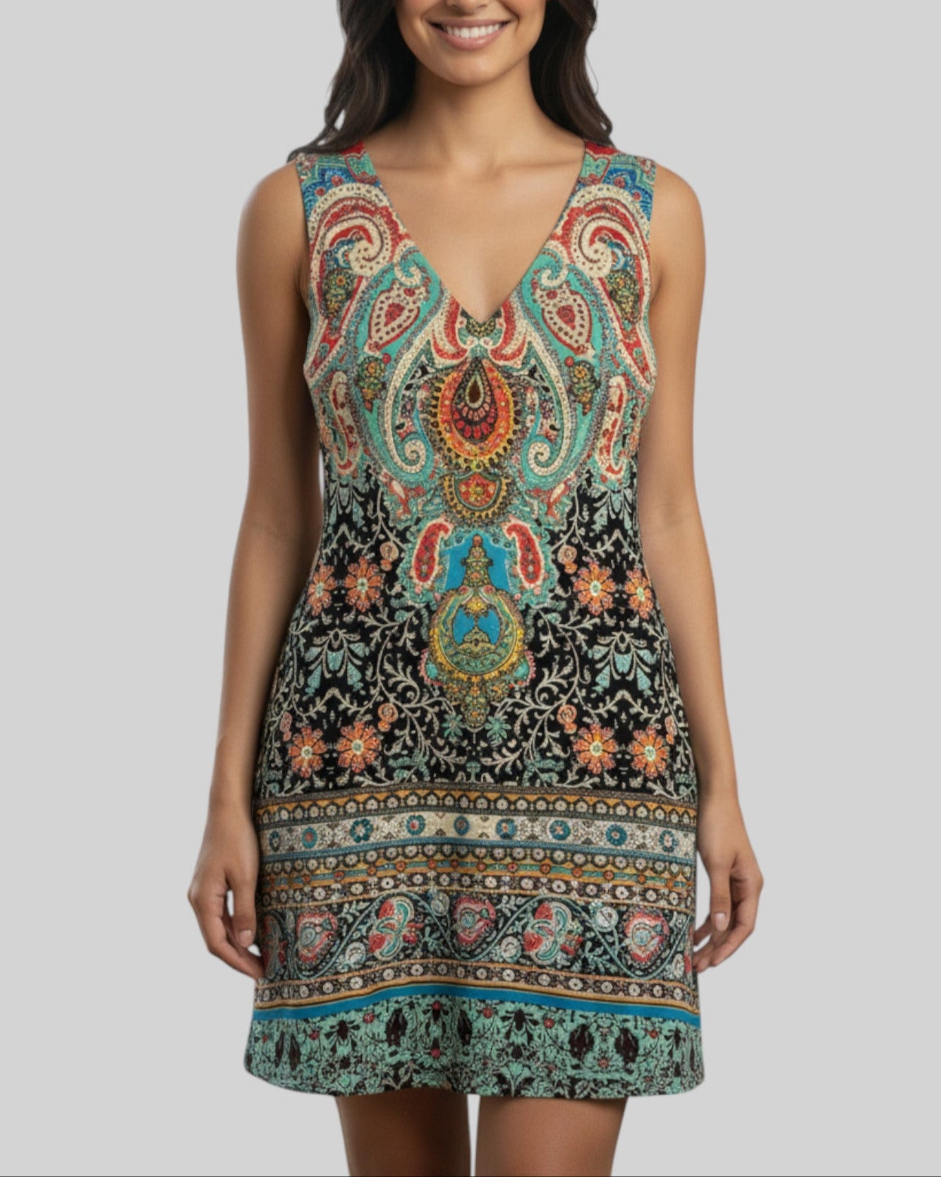 Robe bohème  marque Phildar