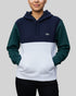 Sweat Lacoste bleu et blanc – taille XS – seconde main femme