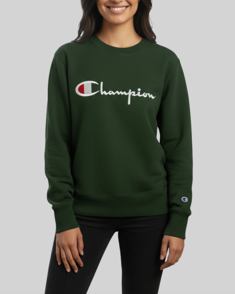 Sweat Champion vert sapin – taille XS – seconde main femme