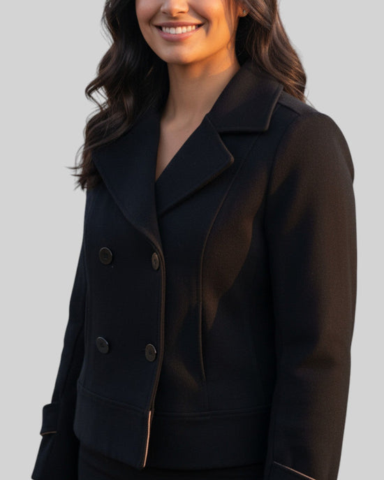 Veste Mango noire – taille S – seconde main femme