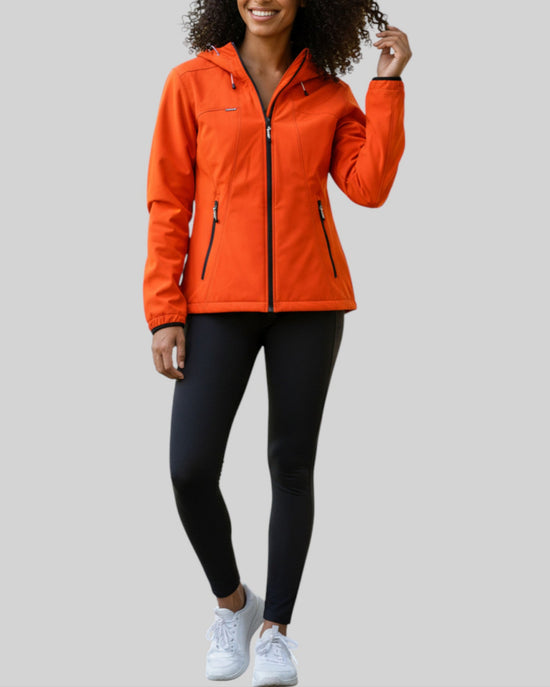 Veste parka Icepeak rouge – taille XL/L – seconde main femme