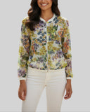 Veste légère florale marque  Pull&Bear