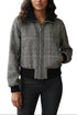 Veste Zara noir et gris – taille M – seconde main femme