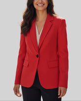 Blazer fashion Zara rouge – taille 34 – seconde main femme