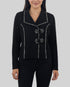 Veste Armand Thiery noir et gris – taille S – seconde main femme