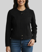 Veste Galerie Lafayette noir – taille 40 – seconde main femme